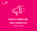 Grève nationale des médecins : dispositif du CHRSM