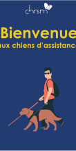 Actualité Le CHRSM accueille les chiens d’assistance pour un hôpital inclusif