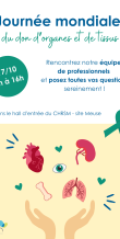 Actualité Journée mondiale du don d'organes et de tissus _ 17.10.25