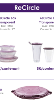 Actualité ReCircle : des contenants réutilisables pour vos repas à emporter