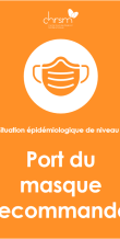 Actualité  COVID : Mise à jour des consignes concernant le port du masque au sein du CHRSM 